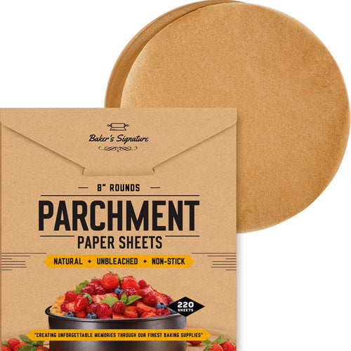 1000 Sheets Precut 4x4 Parchment Paper Squares, Unbleached Liners