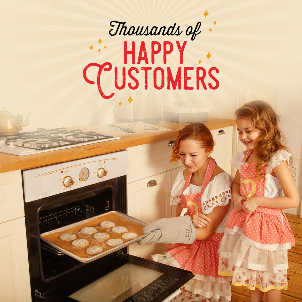 Parchment Paper Baking Sheets by Baker's Signature | Precut Non-Stick