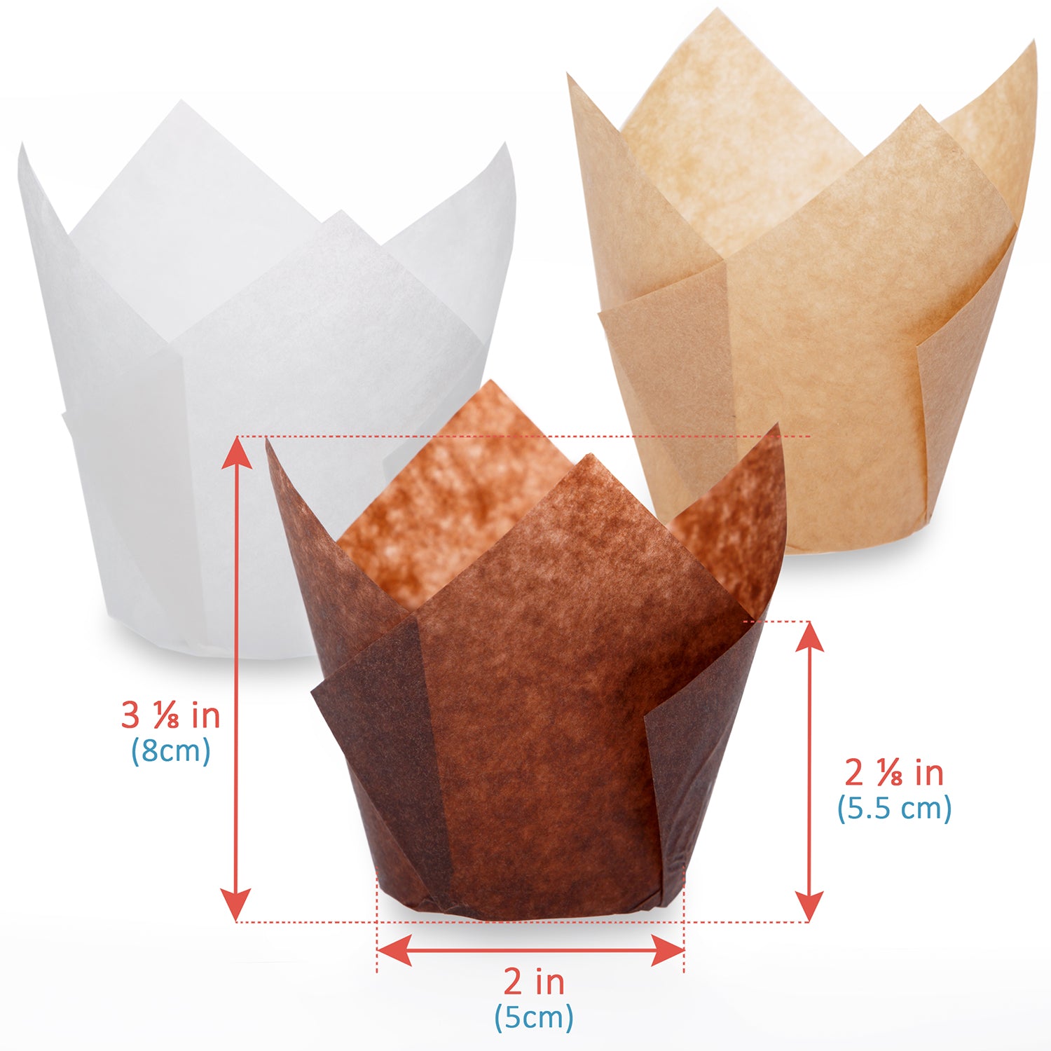 Parchment Paper Cupcake Liners