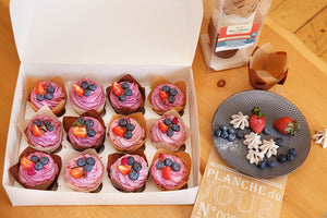 Baker's Signature Tulip Baking Paper Cupcake & Muffin Liners Pack